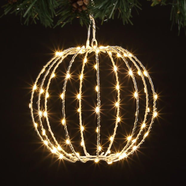 Outdoor Illuminated LED Metal Sphere (7155351191612)