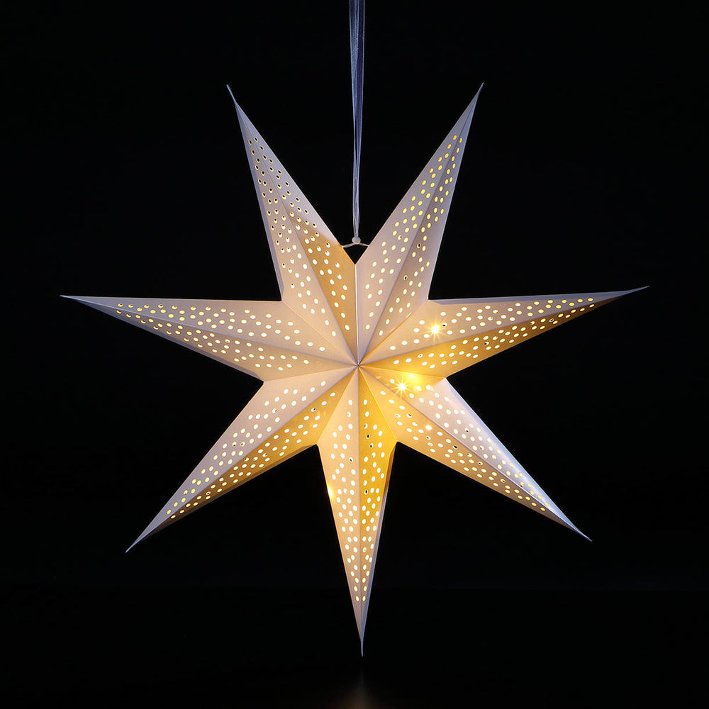 Buy Filigree Paper Star with LED Lights — The Worm that Turned ...
