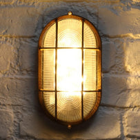 Solar Oval BulkHead Wall Light (4653097844796)