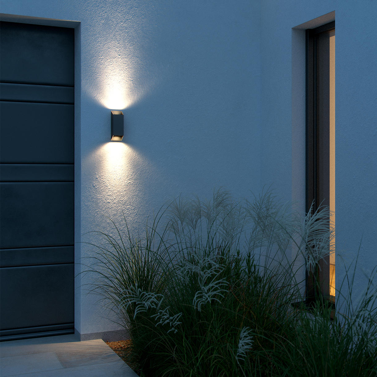 Square Outside Light Buy Nico Square Outdoor Wall Light — The Worm that Turned ...