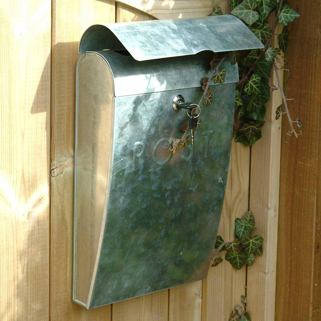 Buy Galvanised Lockable Post Box — The Worm that Turned - revitalising ...