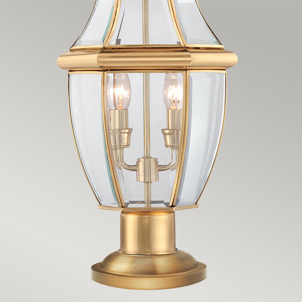 Newbury Outdoor Pedestal Lantern (4649161850940)