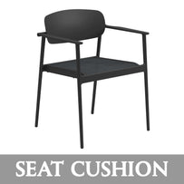 Seat Pad Cushion for Allure Stacking Chair with Arms (6895353364540)
