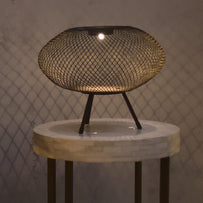 Solar Wire Cage Table Lantern (6947413983292)