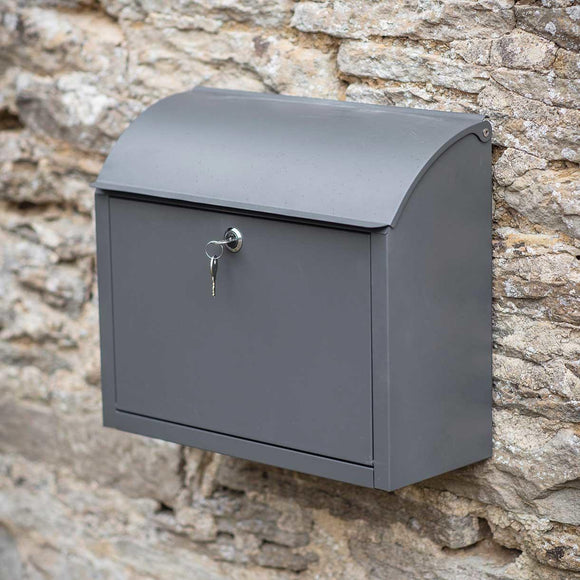 Stowe Post Box - Charcoal (4651171577916)