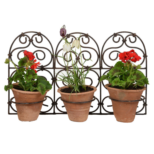 moroccan plant pots uk Buy Moroccan Triple Pot Holder with Pots — The Worm that Turned